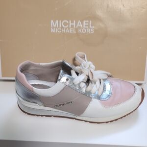 Michael Kors Beige Running Shoes